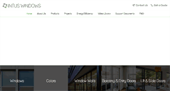 Desktop Screenshot of intuswindows.com